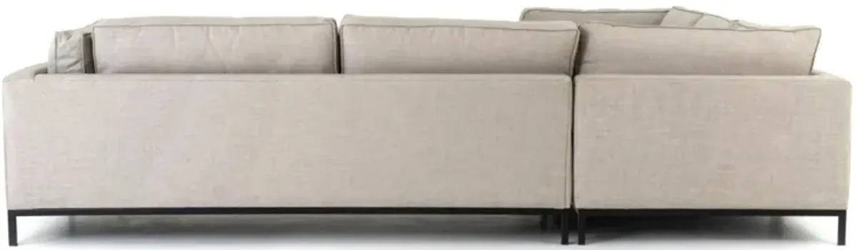 DuPar 3-pc. Sectional Sofa