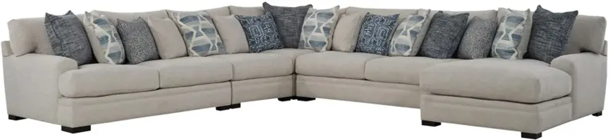 Bayside 5-pc. Sectional in Beige by H.M. Richards