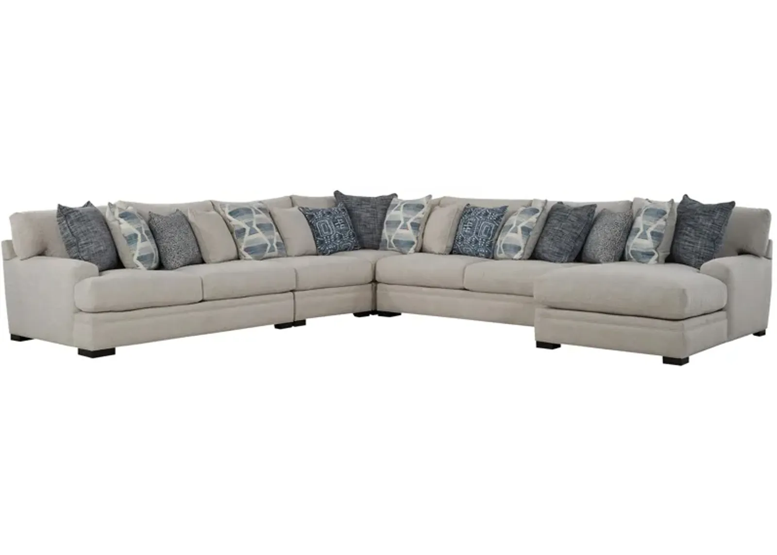 Bayside 5-pc. Sectional in Beige by H.M. Richards