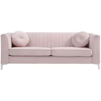 Deltona Sofa in Pink by Glory Furniture