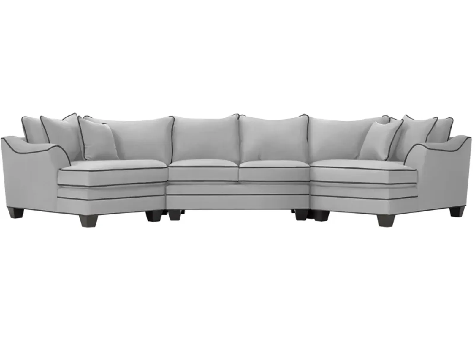 Foresthill 3-pc. Symmetrical Cuddler Sectional Sofa