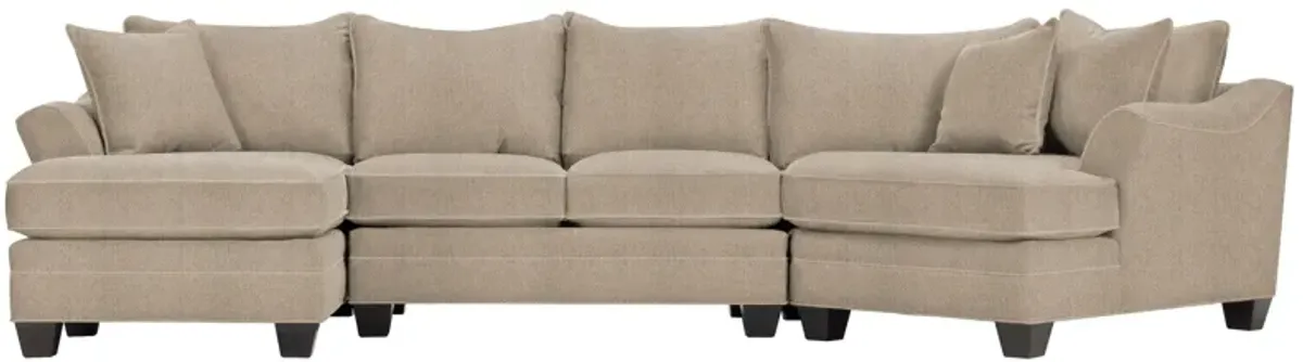 Foresthill 3-pc. Left Hand Facing Sectional Sofa in Sugar Shack Putty by H.M. Richards