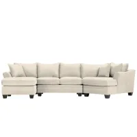 Foresthill 3-pc. Left Hand Facing Sectional Sofa in Sugar Shack Alabaster by H.M. Richards