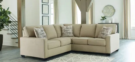 Lucina 2-pc. Sectional in Quartz by Ashley Furniture