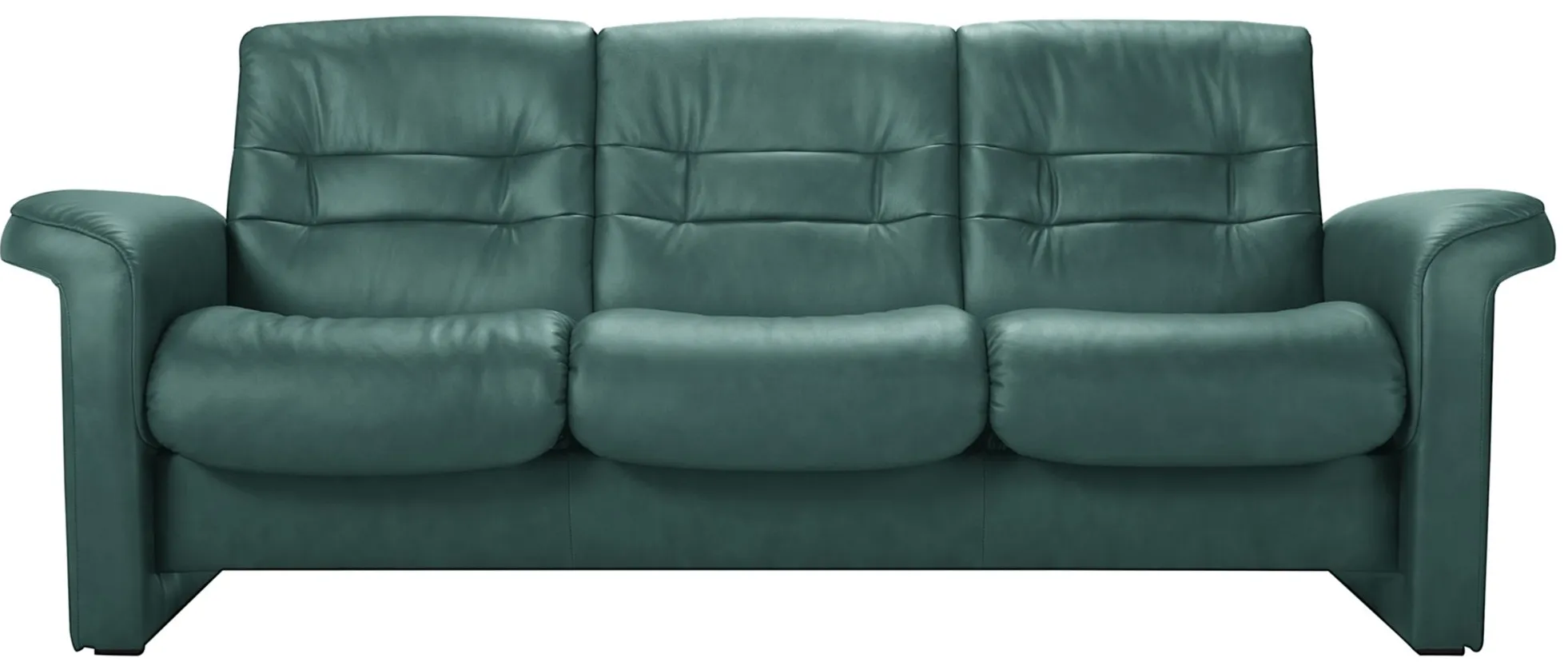 Stressless Sapphire Leather Reclining LowBack Sofa