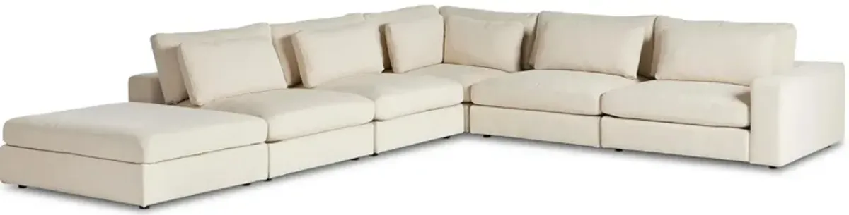 Bloor 6-pc. Right Arm Facing Sectional W/ Ottoman