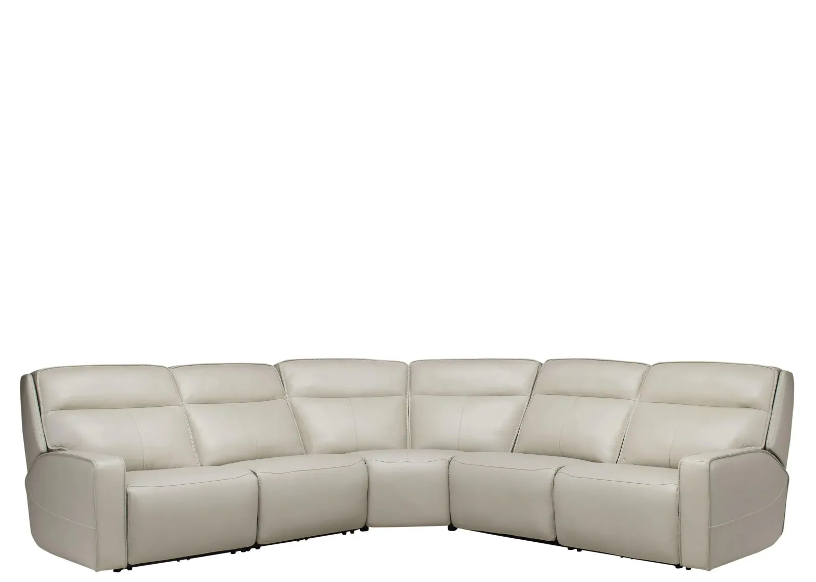 Beckett 5-pc. Power Sectional in Caesar Ivory by Bellanest