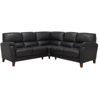 Harmony 3-pc. Sectional in Black by Bellanest