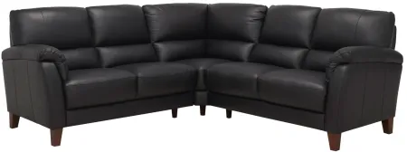 Harmony 3-pc. Sectional in Black by Bellanest