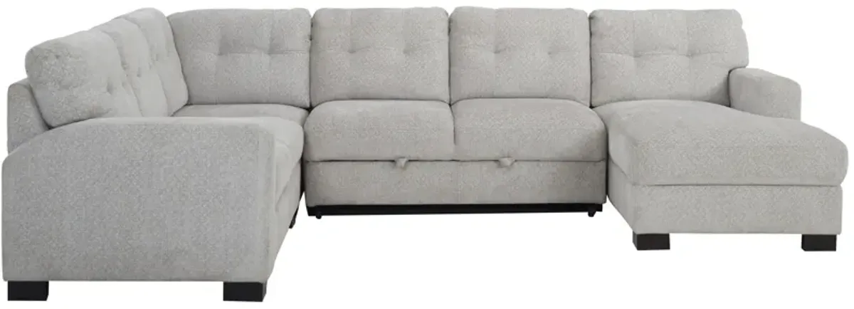 Pierce 4-pc. Sectional w/ Pop Up Sleeper