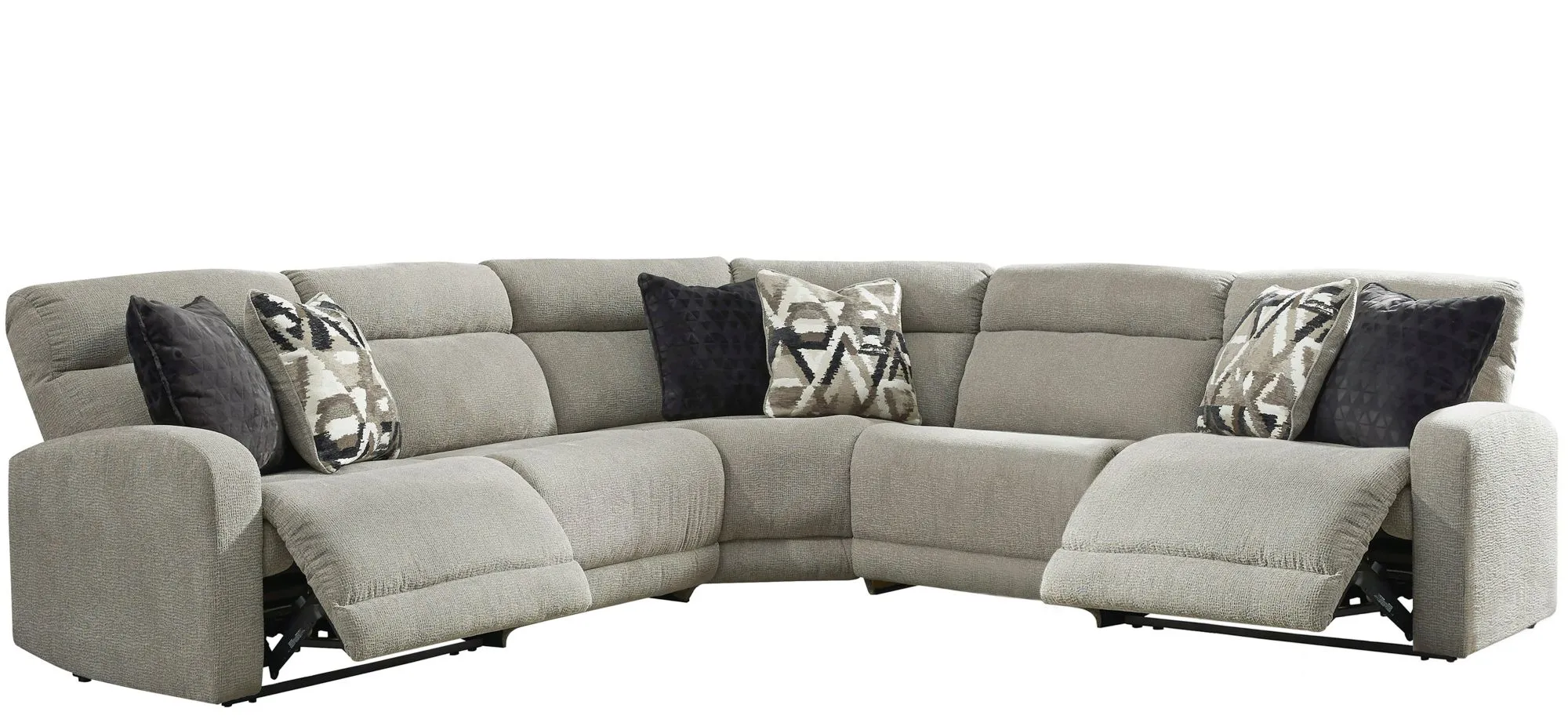 Colleyville 5-pc. Sectional in Stone by Ashley Furniture