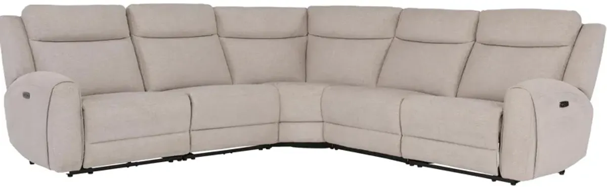 Newell 5-pc. Dual Power Sectional