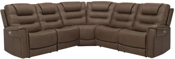 Danbury 5-pc. Power Sectional w/ Power Headrest and Lumbar Support