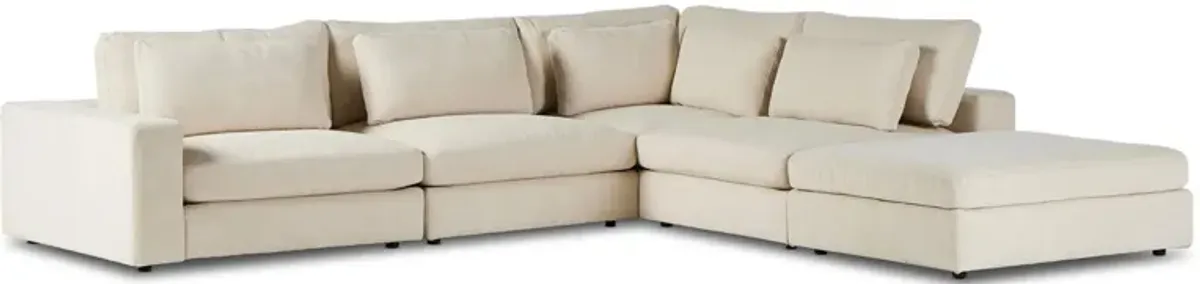 Bloor 5-pc. Sectional Sofa W/ Ottoman