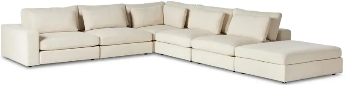 Bloor 6-pc. Left Arm Facing Sectional W/ Ottoman