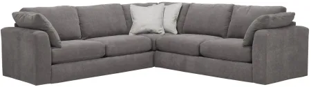 Nappily 3-pc. Sectional in Graphite by Alan White
