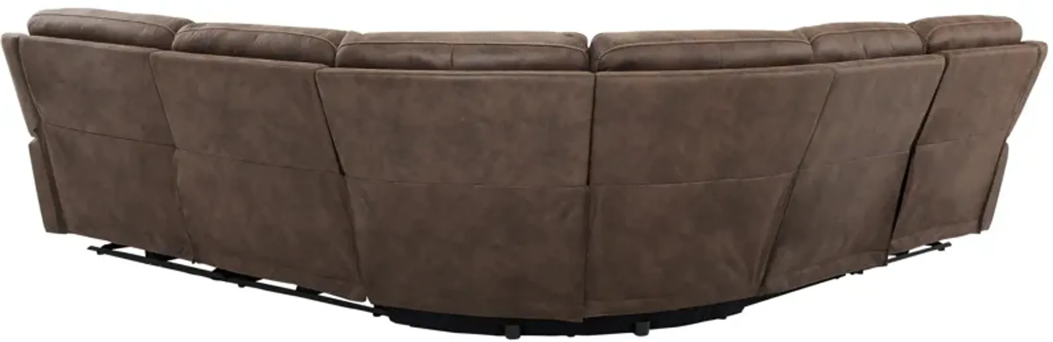 Gates 5 Pc Dual Power Sectional Raymour And Flanigan | Furniture.com