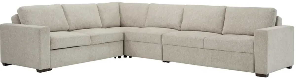 Juniper 5-pc. Reversible Pop-Up Sleeper Sectional
