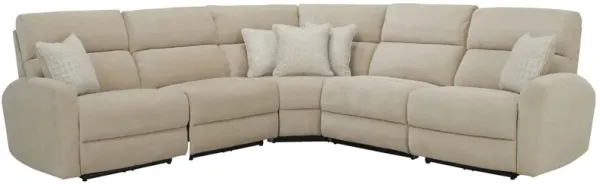 Fletcher 5-pc. Power Sectional w/ Power Headrests