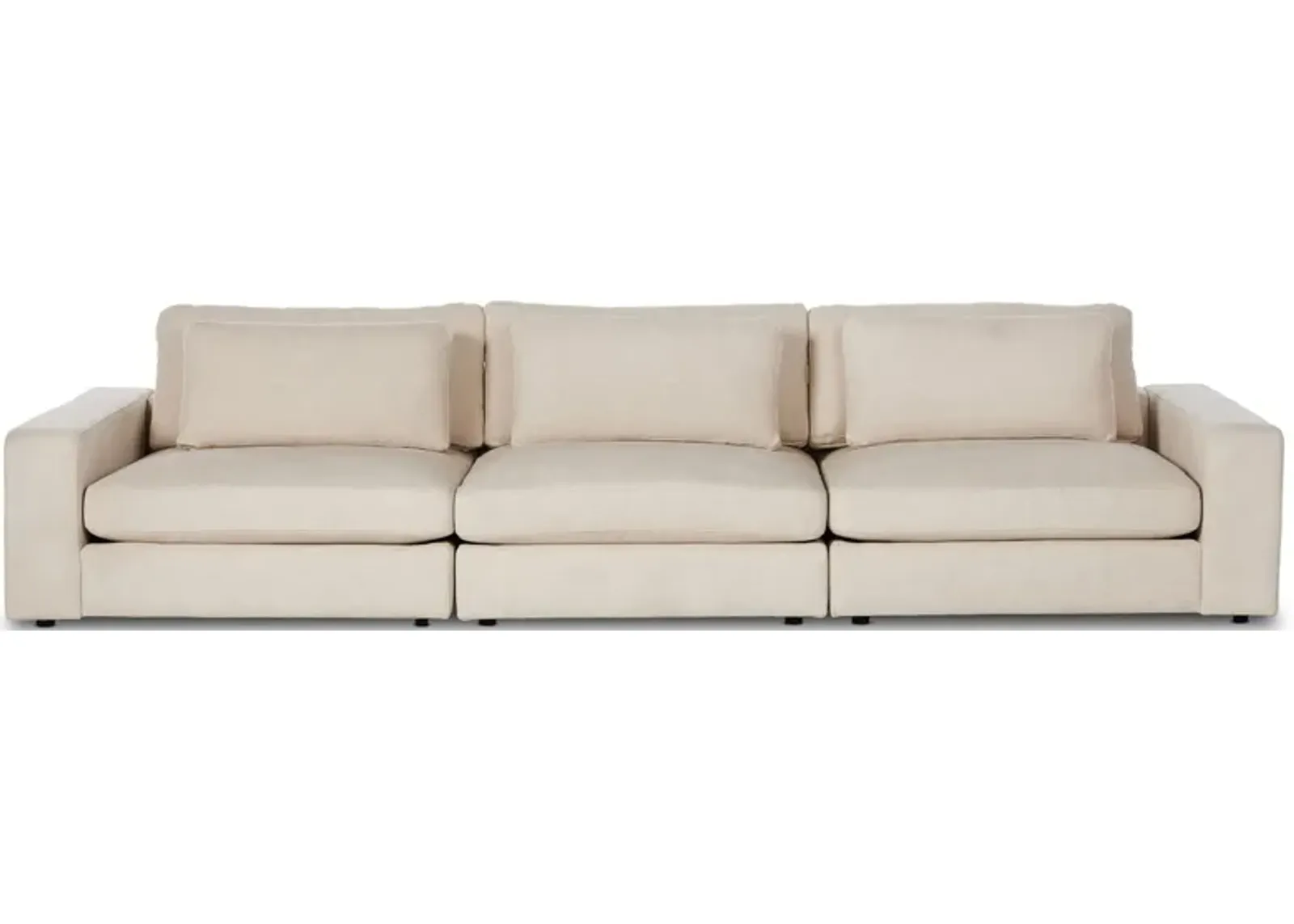 Bloor 3-pc. Sectional Sofa in Clairmont Sand by Four Hands