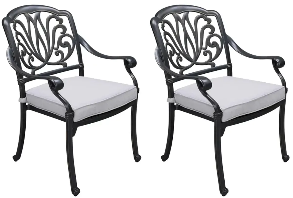 Geneva Outdoor Arm Chair, Set of 2