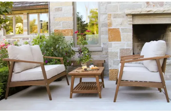 Monterey Eucalyptus 4-pc. Outdoor Seating Set