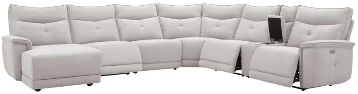 Graceland 7-pc. Sectional Sofa w/Power Headrests