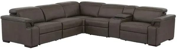 Orion 6-pc. Dual Power Media Sectional
