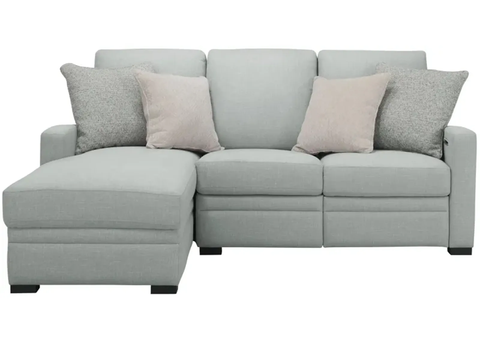 Poppy 2-pc. Power Sectional in Artic by Bellanest