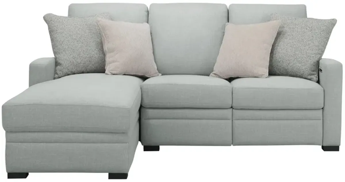 Poppy 2-pc. Power Sectional in Artic by Bellanest