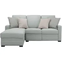 Poppy 2-pc. Power Sectional in Artic by Bellanest