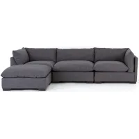 Westwood 4-pc. Modular Sectional Sofa in Bennett Charcoal by Four Hands