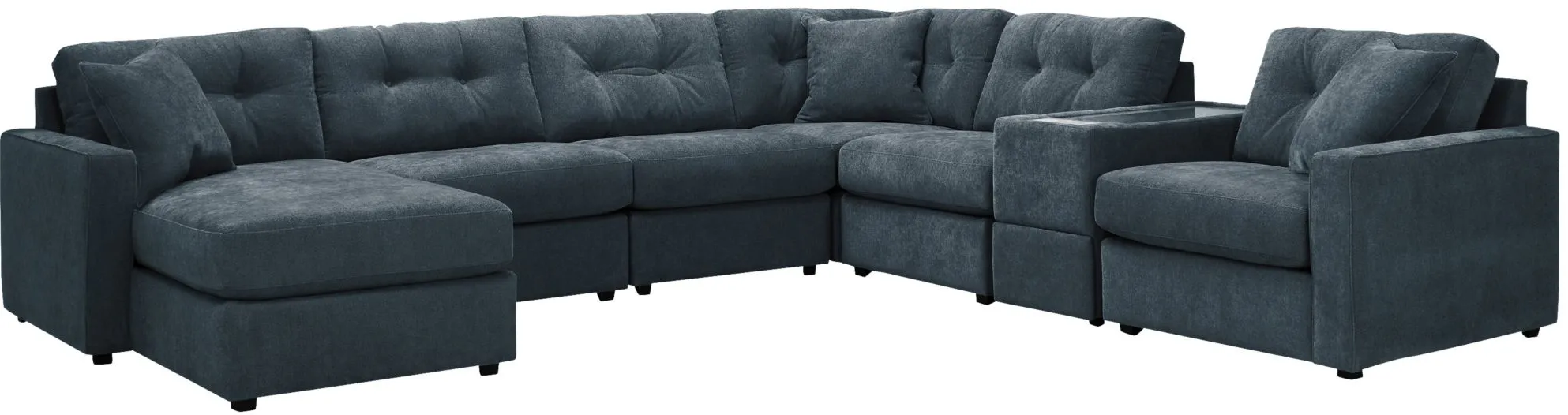 ModularOne 7-pc. Sectional in Navy by H.M. Richards