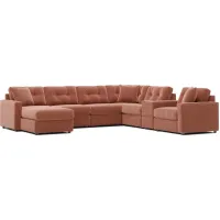 ModularOne 7-pc. Sectional in Cantaloupe by H.M. Richards