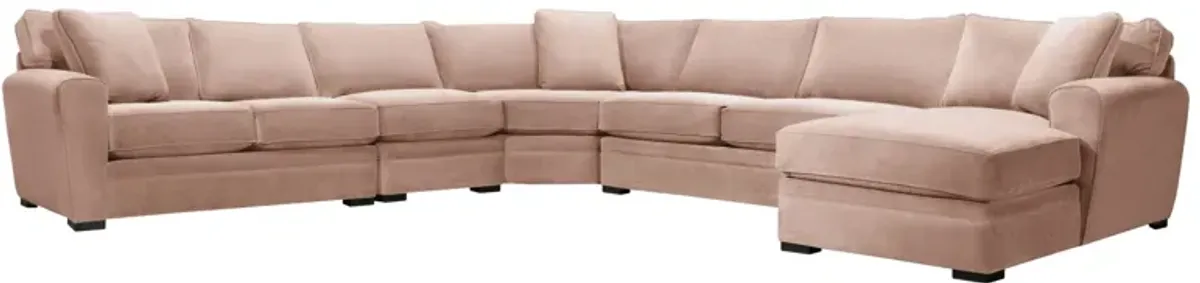 Artemis II 5-pc. Sectional in Gypsy Blush by Jonathan Louis