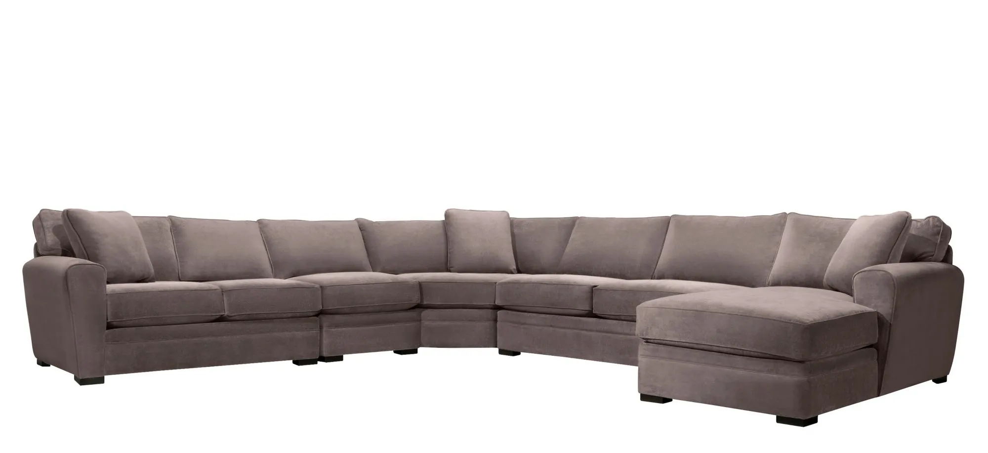 Artemis II 5-pc. Right Hand Facing Sectional Sofa in Gypsy Truffle by Jonathan Louis