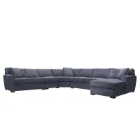 Artemis II 5-pc. Right Hand Facing Sectional Sofa in Gypsy Slate by Jonathan Louis