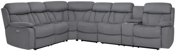 Connell 4-pc. Power-Reclining Sectional Sofa w/ Heat and Massage