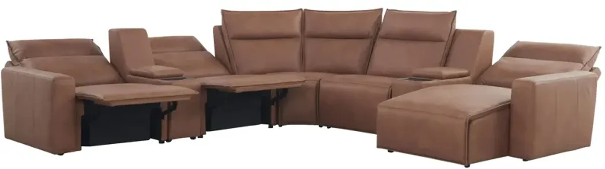 ModularTwo 7-pc. Power Sectional w/ Power Headrest