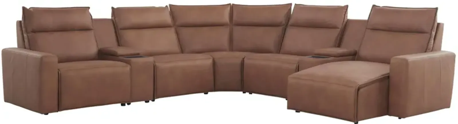 ModularTwo 7-pc. Power Sectional w/ Power Headrest