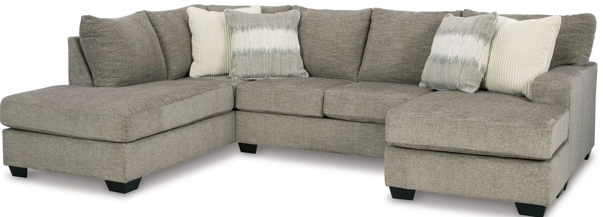 Creswell 2Piece Sectional with Chaise in Stone by Ashley Furniture