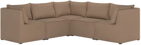 Stacy III 5-pc. Symmetrical Sectional Sofa in Premier Oatmeal by Skyline