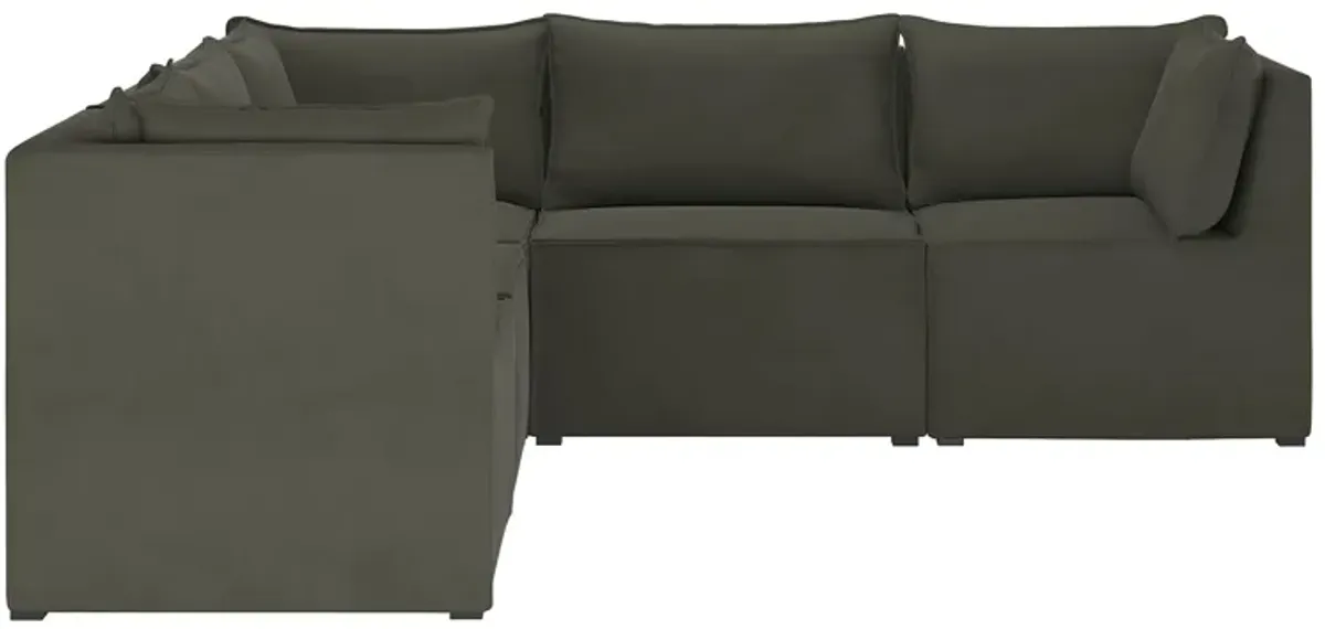 Stacy III 5-pc. Symmetrical Sectional Sofa