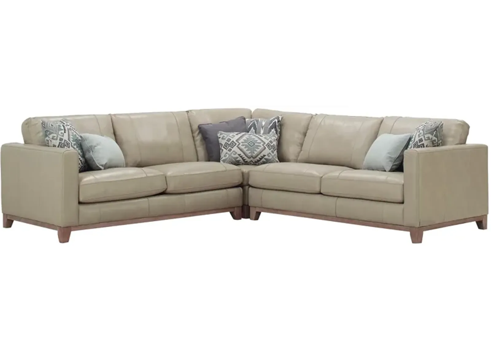 Ryland 3-pc. Sectional in Beige by Bellanest