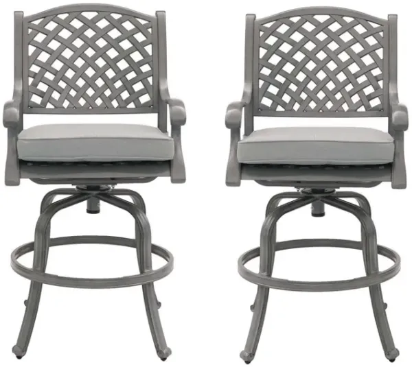 Indigo Bay Outdoor Counter Height Stool Set of 2