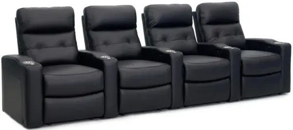 Century Leather 4-pc. Power-Reclining Sectional Sofa