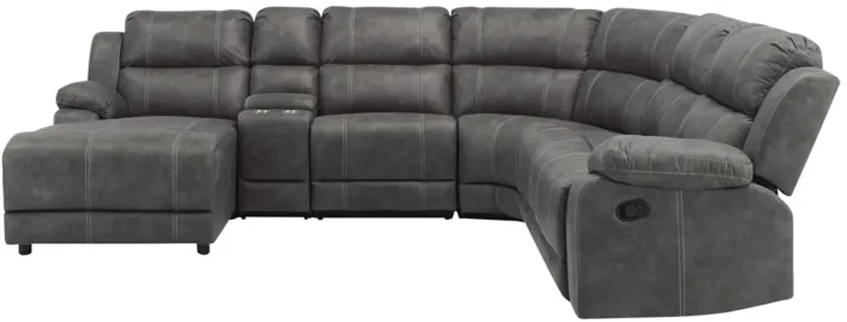 Kerridon 6-pc. Reclining Sectional