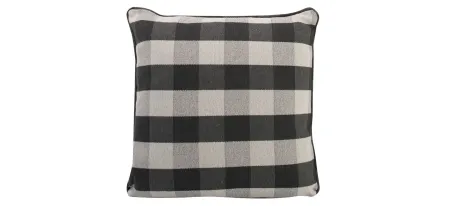 Daine Throw Pillow in Brock Charcoal by Fusion Furniture
