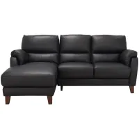Harmony 2-pc. Sectional in Black by Bellanest