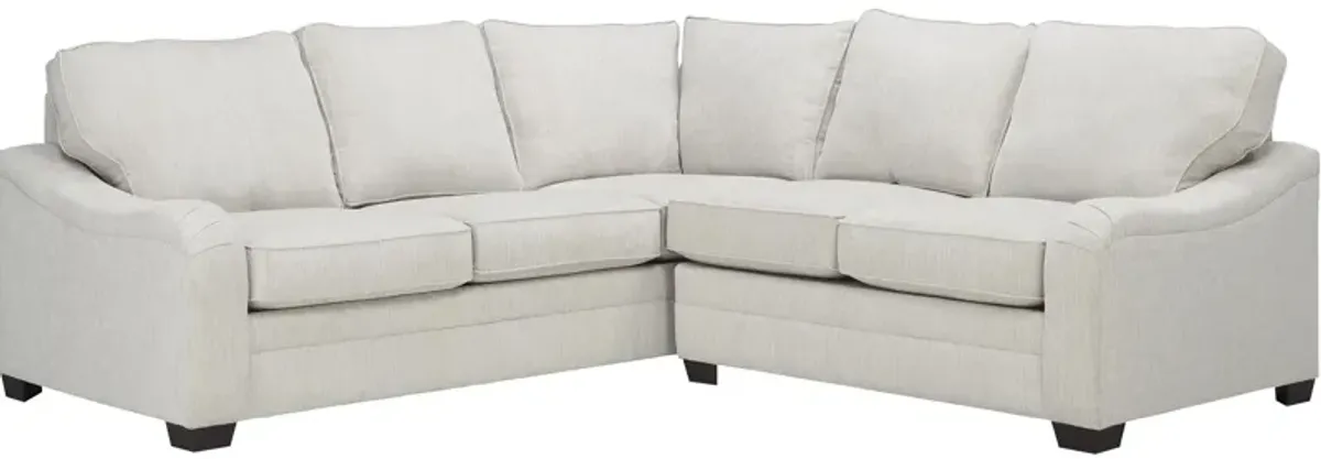 Caid 2-pc. Chenille Sectional Sofa